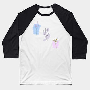 flowers Baseball T-Shirt